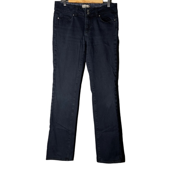 Paige Hidden Hills Bootcut Mid Rise Denim Blue Wash Jeans Size 31 - Picture 2 of 9